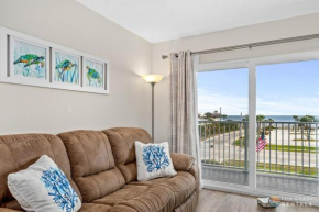 NEW! Spectacular Ocean View STEPS from the Beach and Pool! 4th Floor Studio!